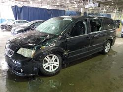 Salvage cars for sale at Woodhaven, MI auction: 2012 Dodge Grand Caravan Crew