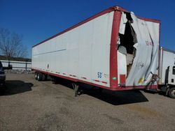 Salvage trucks for sale at Newton, AL auction: 2004 Wabash DRY Van Trailer