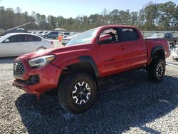 Salvage cars for sale at Ellenwood, GA auction: 2021 Toyota Tacoma Double Cab