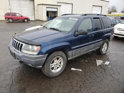 Jeep salvage cars for sale: 2002 Jeep Grand Cherokee Laredo