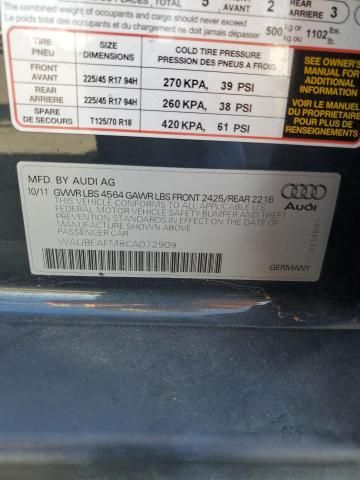 2012 Audi A3 Premium