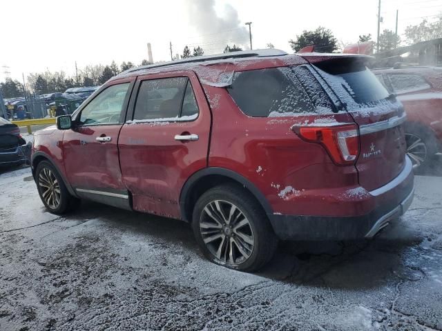 2017 Ford Explorer Platinum