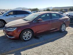 Salvage cars for sale from Copart Las Vegas, NV: 2015 Chrysler 200 Limited