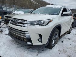 Salvage cars for sale at Hurricane, WV auction: 2018 Toyota Highlander Limited