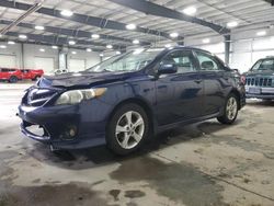 Salvage cars for sale at Ham Lake, MN auction: 2012 Toyota Corolla Base