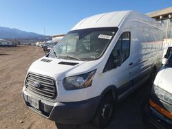 Salvage cars for sale at Colorado Springs, CO auction: 2016 Ford Transit T-250