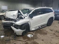 Salvage cars for sale at Franklin, WI auction: 2019 Toyota Highlander Hybrid Limited