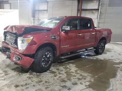 Salvage cars for sale at North Billerica, MA auction: 2017 Nissan Titan SV