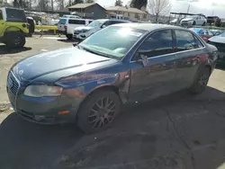 Salvage cars for sale at Denver, CO auction: 2007 Audi A4 2.0T Quattro