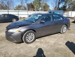 Salvage cars for sale at Hampton, VA auction: 2017 Toyota Camry LE