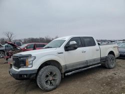 Ford salvage cars for sale: 2018 Ford F150 Supercrew