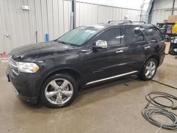 Salvage cars for sale at Casper, WY auction: 2013 Dodge Durango Citadel