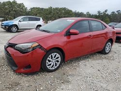 Salvage cars for sale at Houston, TX auction: 2017 Toyota Corolla L