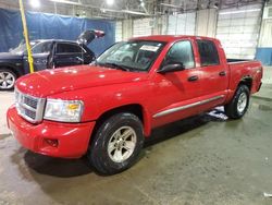 Salvage cars for sale at Woodhaven, MI auction: 2008 Dodge Dakota Quad Laramie