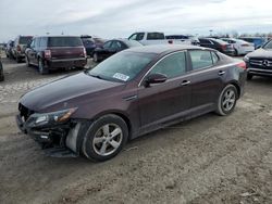 KIA Vehiculos salvage en venta: 2015 KIA Optima LX