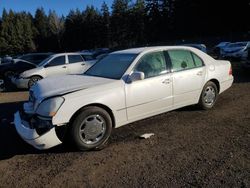 Salvage cars for sale at Graham, WA auction: 2001 Lexus LS 430