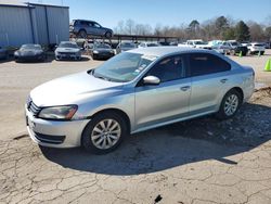 Salvage cars for sale at Florence, MS auction: 2015 Volkswagen Passat S