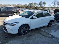 Salvage cars for sale at Byron, GA auction: 2017 Toyota Camry LE