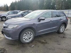 Salvage cars for sale at Arlington, WA auction: 2017 Acura RDX Technology