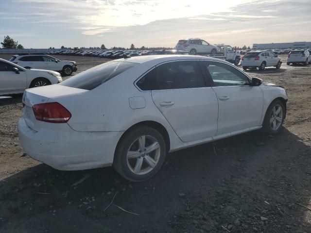 2012 Volkswagen Passat SE