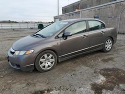 Salvage cars for sale at Fredericksburg, VA auction: 2009 Honda Civic LX