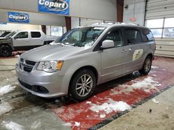 Salvage cars for sale at Angola, NY auction: 2017 Dodge Grand Caravan SE