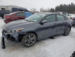 Salvage cars for sale at Leroy, NY auction: 2022 KIA Forte FE