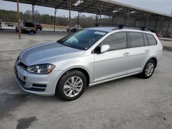 Salvage cars for sale at Cartersville, GA auction: 2017 Volkswagen Golf Sportwagen S