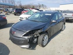 Salvage cars for sale at Spartanburg, SC auction: 2012 Mazda 3 I