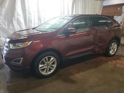 Salvage cars for sale at Ebensburg, PA auction: 2015 Ford Edge SEL