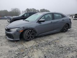 Salvage cars for sale at Loganville, GA auction: 2018 Honda Civic Sport Touring