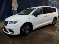 Salvage cars for sale at Woodhaven, MI auction: 2024 Chrysler Pacifica Hybrid Select