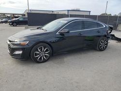 Salvage cars for sale at Orlando, FL auction: 2021 Chevrolet Malibu RS