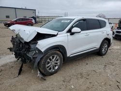 Salvage cars for sale from Copart Haslet, TX: 2020 Hyundai Santa FE SEL