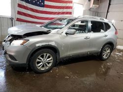 Salvage cars for sale from Copart Lyman, ME: 2015 Nissan Rogue S