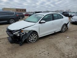 Salvage cars for sale at Kansas City, KS auction: 2014 Volkswagen Jetta SE