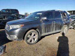 Toyota salvage cars for sale: 2013 Toyota Highlander Limited