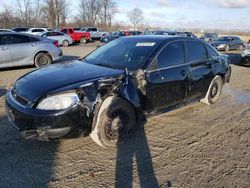 Salvage cars for sale from Copart Cicero, IN: 2016 Chevrolet Impala Limited Police