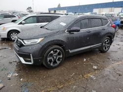 Salvage cars for sale at Woodhaven, MI auction: 2017 Honda CR-V Touring