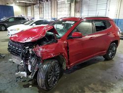 Salvage cars for sale at Woodhaven, MI auction: 2022 Jeep Compass Limited