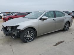 Salvage cars for sale at Grand Prairie, TX auction: 2017 Lexus ES 350