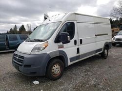 Dodge salvage cars for sale: 2016 Dodge RAM Promaster 2500 2500 High