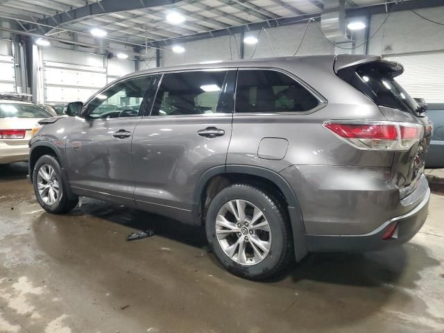 2016 Toyota Highlander LE