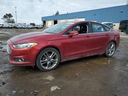 Salvage cars for sale at Woodhaven, MI auction: 2013 Ford Fusion SE