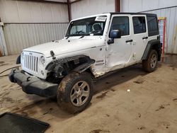 Jeep Wrangler Unlimited Sport Vehiculos salvage en venta: 2015 Jeep Wrangler Unlimited Sport