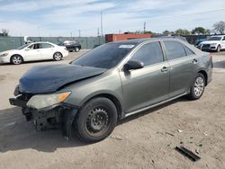 Salvage cars for sale at Homestead, FL auction: 2014 Toyota Camry L