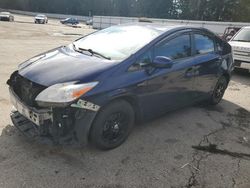 Salvage cars for sale at Arlington, WA auction: 2012 Toyota Prius