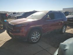 Jeep salvage cars for sale: 2014 Jeep Cherokee Limited