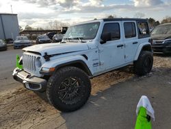 Salvage cars for sale at Florence, MS auction: 2019 Jeep Wrangler Unlimited Sahara