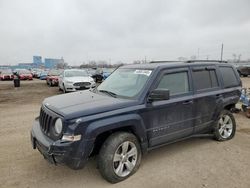 Salvage cars for sale at Des Moines, IA auction: 2013 Jeep Patriot Latitude